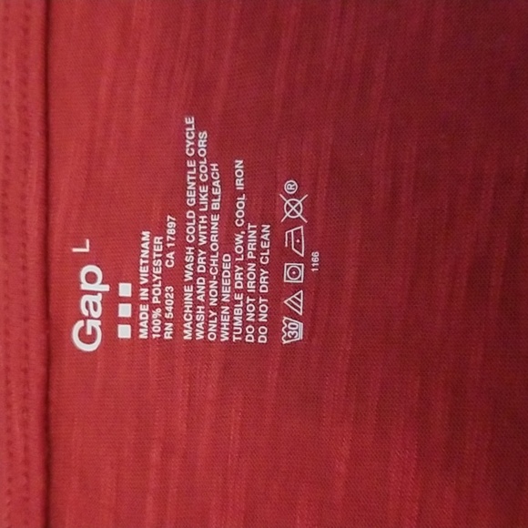 Burnt orange Gap tank top size L - Picture 3 of 4